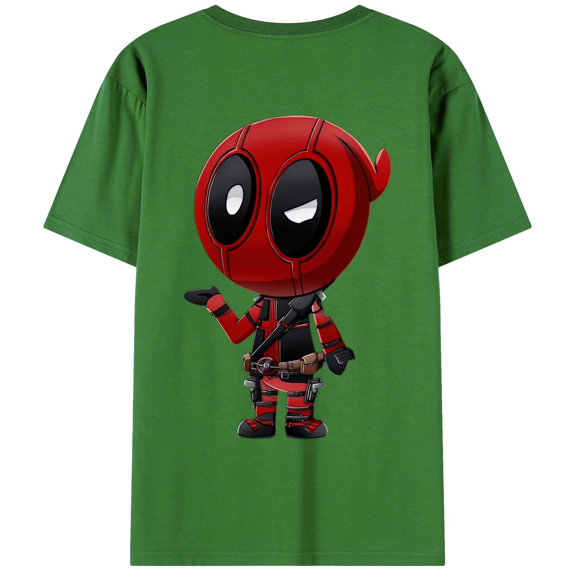 （画像用） Deadpool デッドプール レディース半袖Tシャツ(バックプリント)